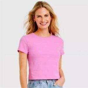 Target Shrunken Short Sleeve T-Shirt